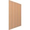 Ekena Millwork 94H x 1/4T Adjustable Wood Slat Wall Panel Kit w/ 2W Slats, Cherry contains 22 Slats SWW66X94X0250CH - alternate 5